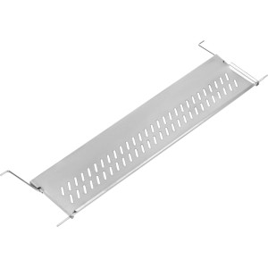 Jamestown Warmhalterost für Kane 4-Brenner Gasgrill, Edelstahl, silberfarben.