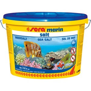 Eimer Sera Marin Salt Meersalz, 20kg für Salzwasseraquarien.