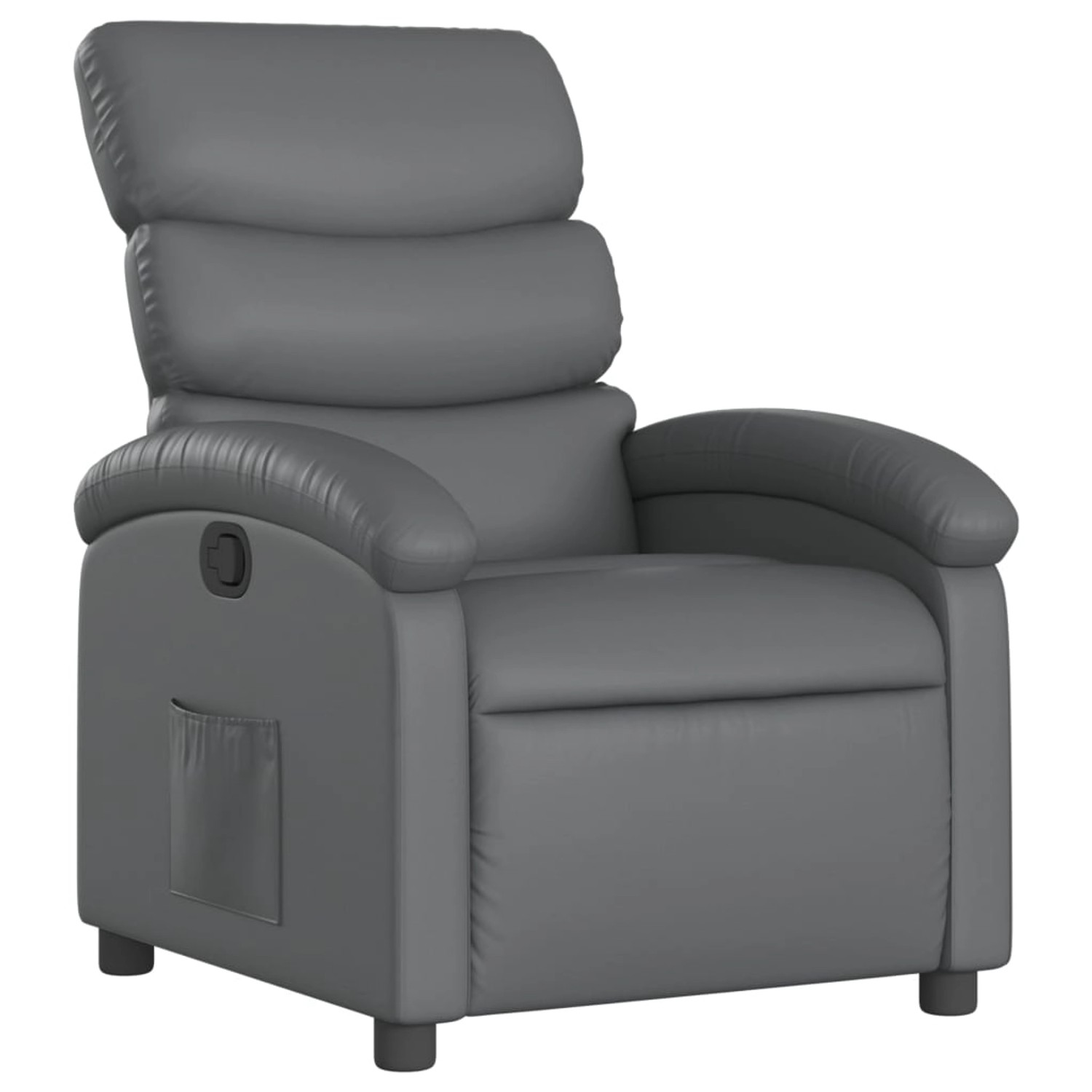vidaXL Relaxsessel Grau Kunstleder 3205846 günstig online kaufen