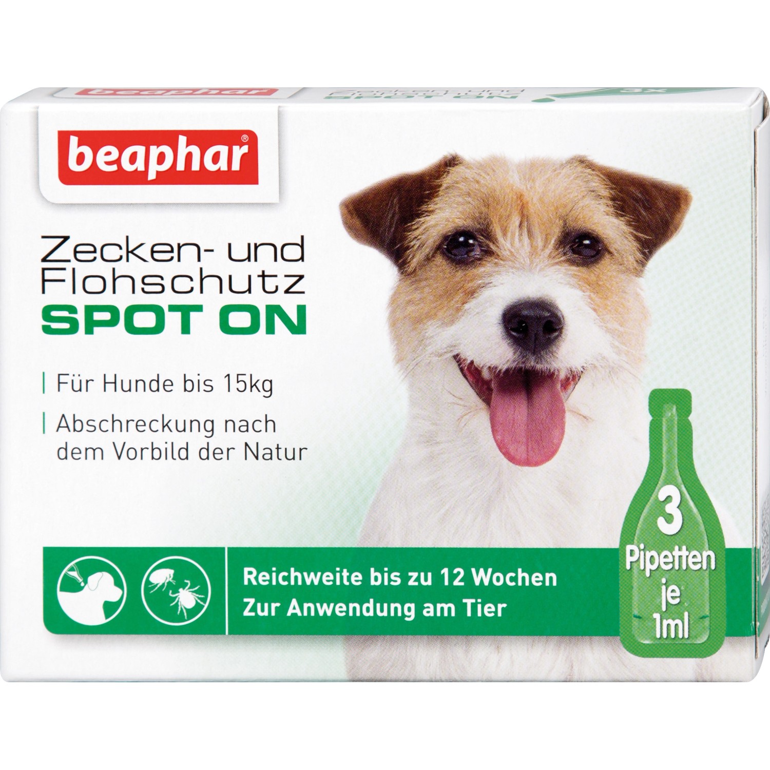 Beaphar Zecken- und Flohschutz Spot on für kleine Hunde