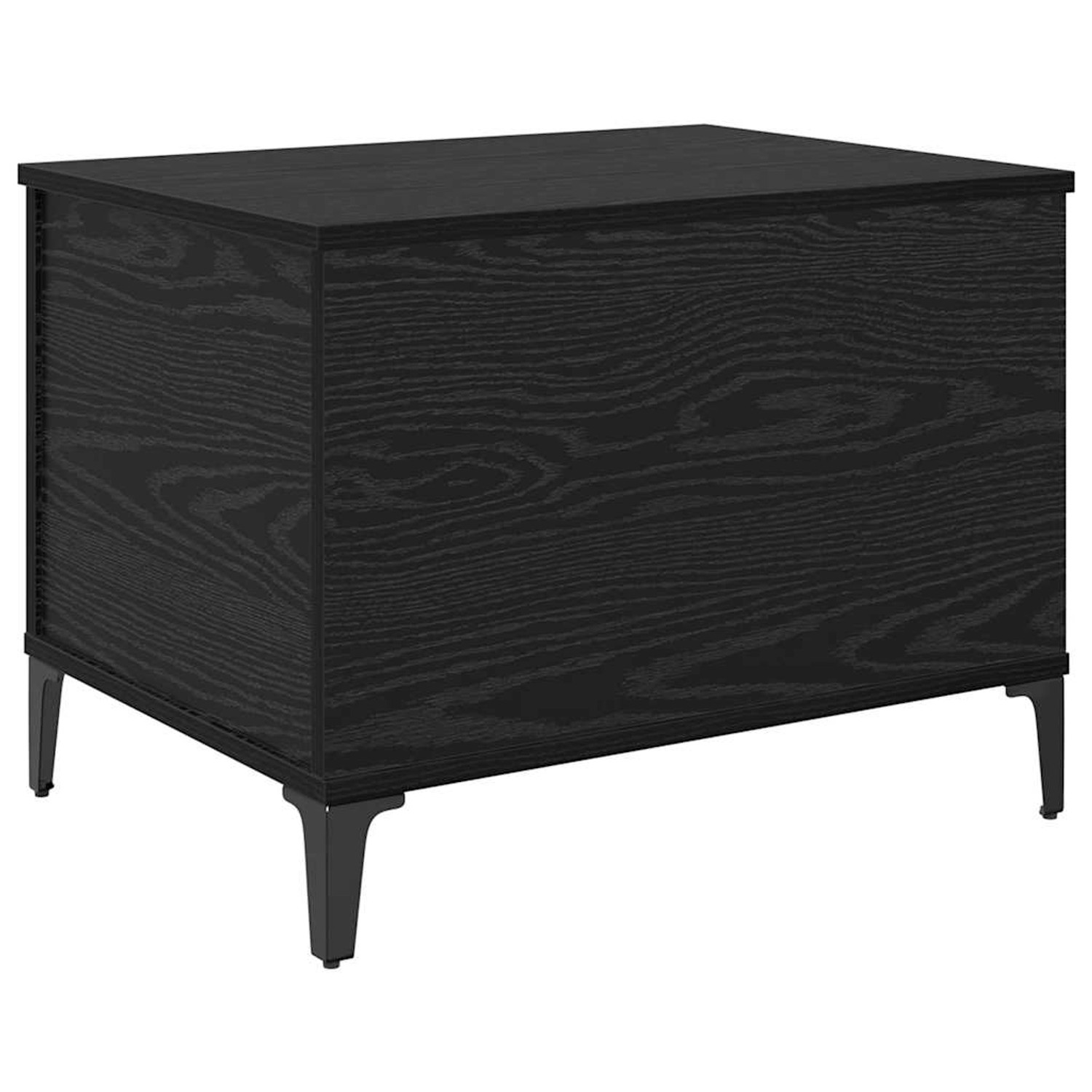 vidaXL Couchtisch Schwarz Eichen-Optik 60 x 44,5 x 45 cm Holzwerkstoff 8811 günstig online kaufen