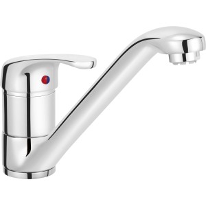 baliv Niederdruck Küchenarmatur KI-5090 N Chrom für Boiler/Untertischgeräte, schwenkbar.