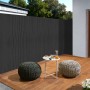 Floraworld Sichtschutz Premium Plus, 180x300 cm, Anthrazit. Robuste Sichtschutzmatte für Balkon und Garten.