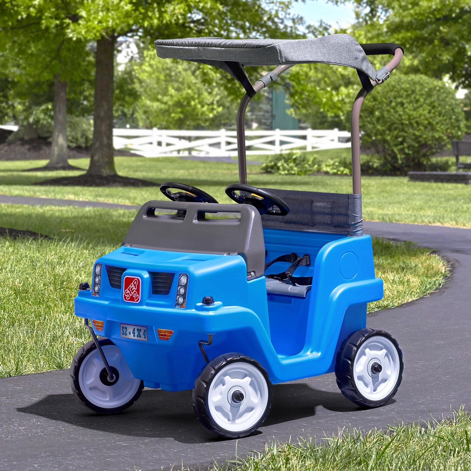 Step2 Kinderfahrzeug SideBySide Push Around SUV Blau kaufen bei OBI