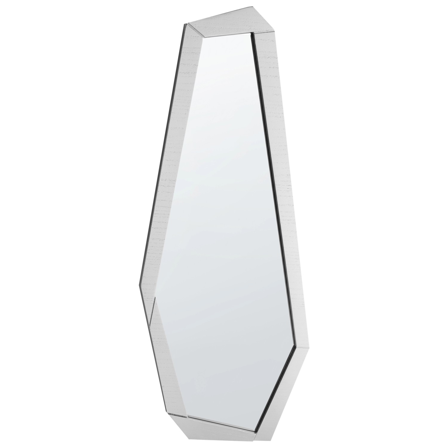 Beliani Wandspiegel CHANU Silber 3x44x104