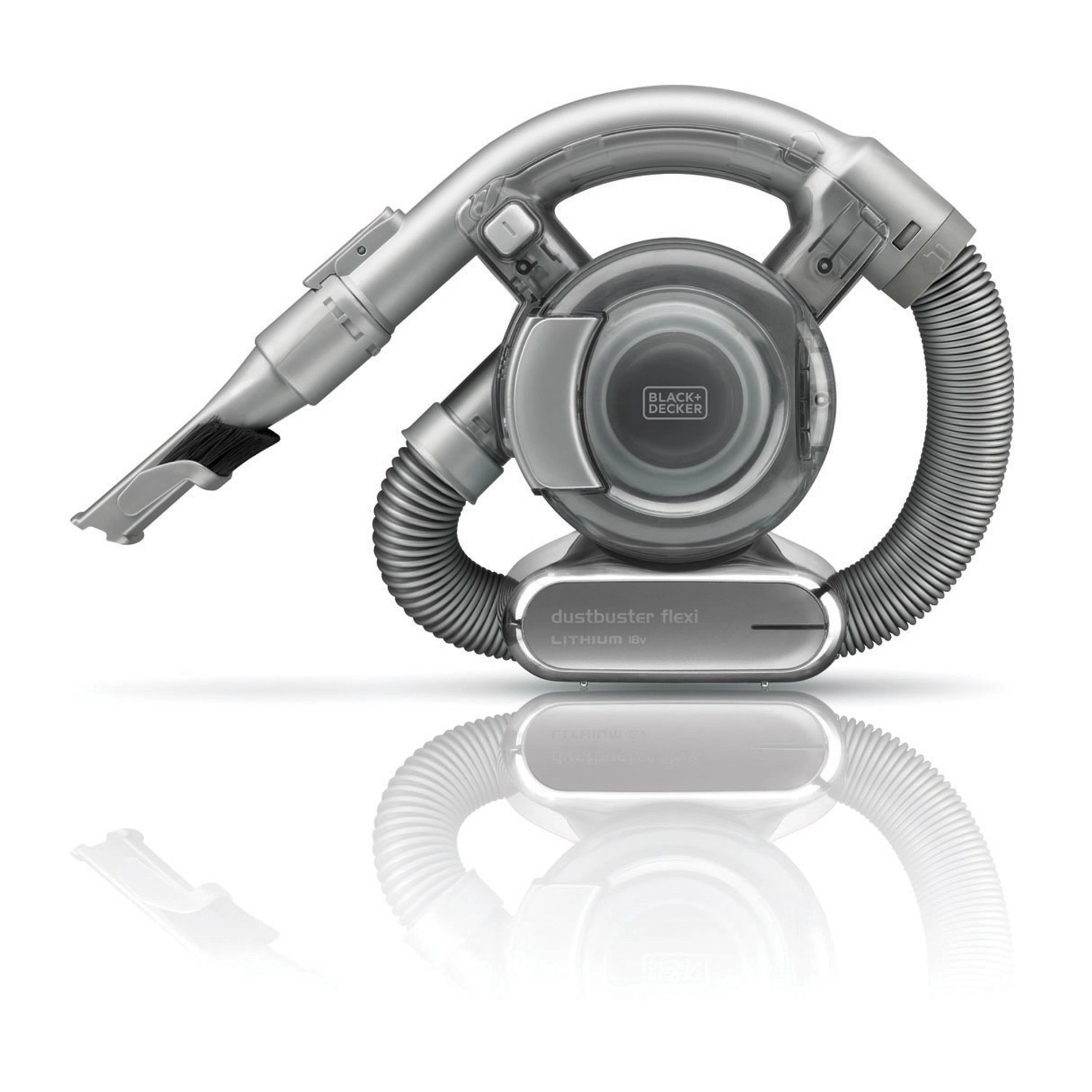 Black+Decker Dustbuster Flexi PD1820L Akku-Handstaubsauger, 18V, mit flexiblem Saugschlauch.