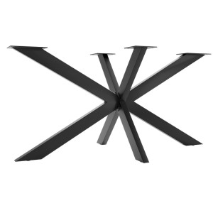 SOTECH SPIDER KD Tischgestell 1500 x 780 x 710 mm Stahl Schwarz Matt Pulverbeschichtet Belastbar Bis 250 kg
