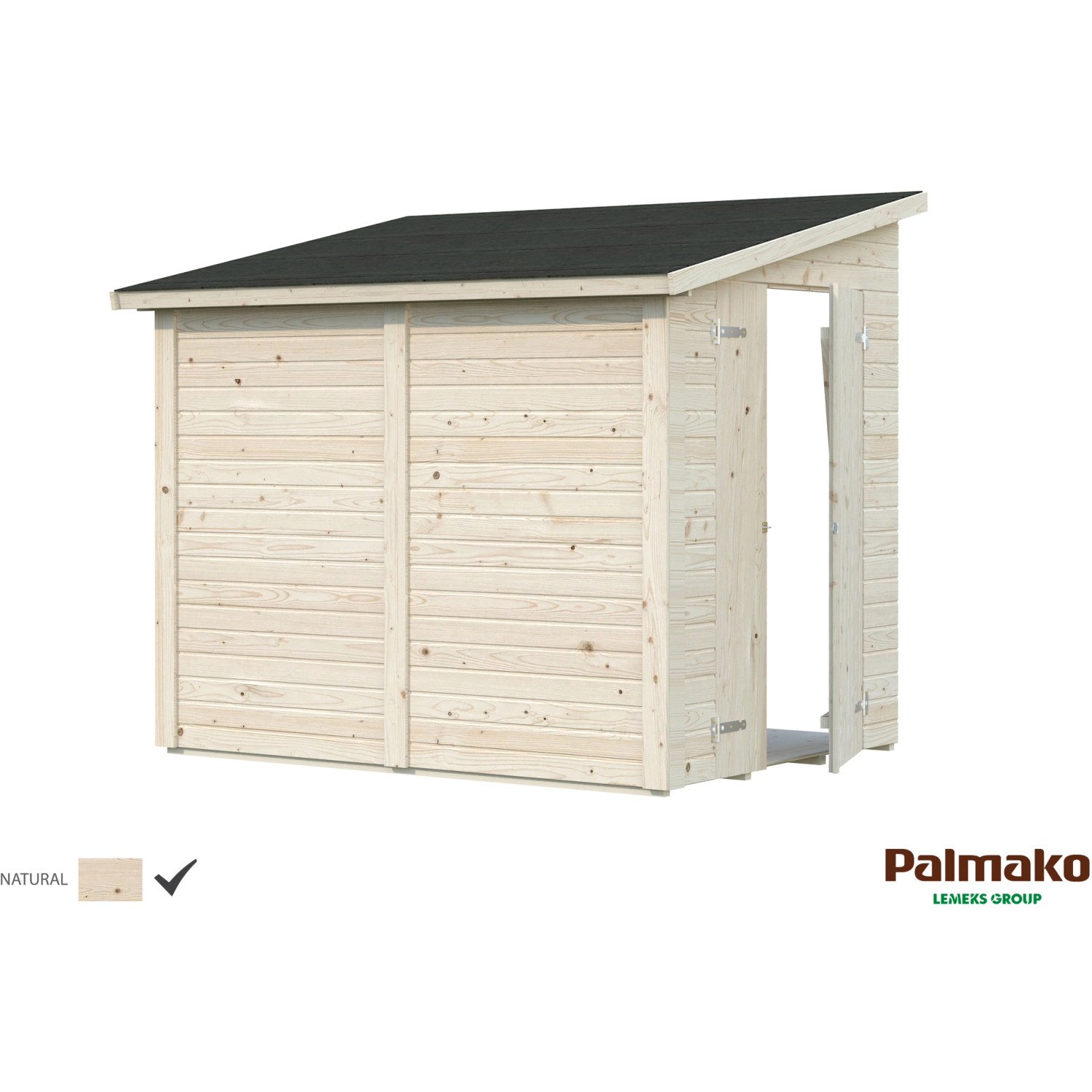 Palmako Gerätehaus "Mia", natur günstig online kaufen