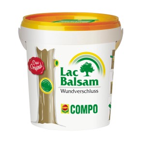 Lac Balsam Wundverschluss 1kg im Eimer, für Baumwunden an Zier- und Obstgehölzen.