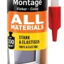 Pattex Montagekleber All Materials, stark haftender Alleskleber in Kartusche mit Aufsatz.