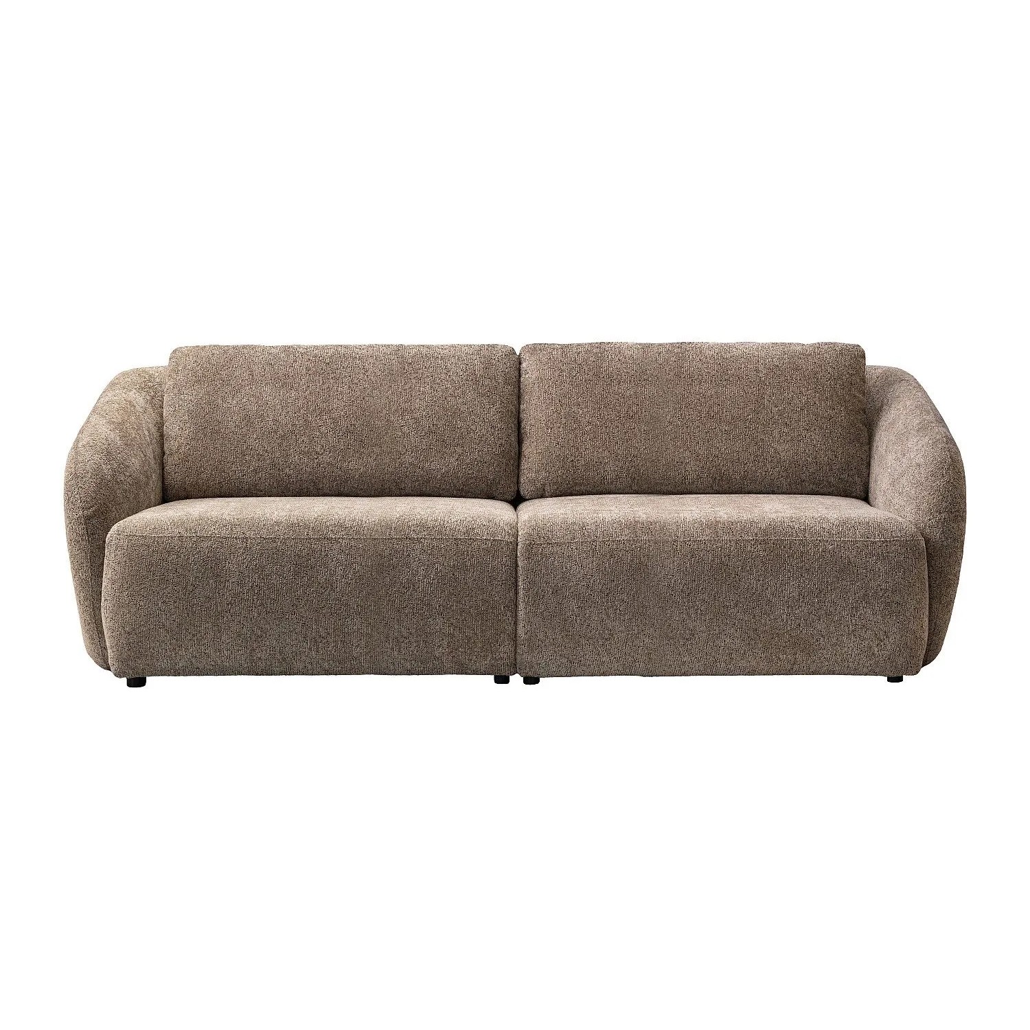 Vente-unique Sofa Ohne Schlafmöglichkeit Liruno Taupe 232 cm