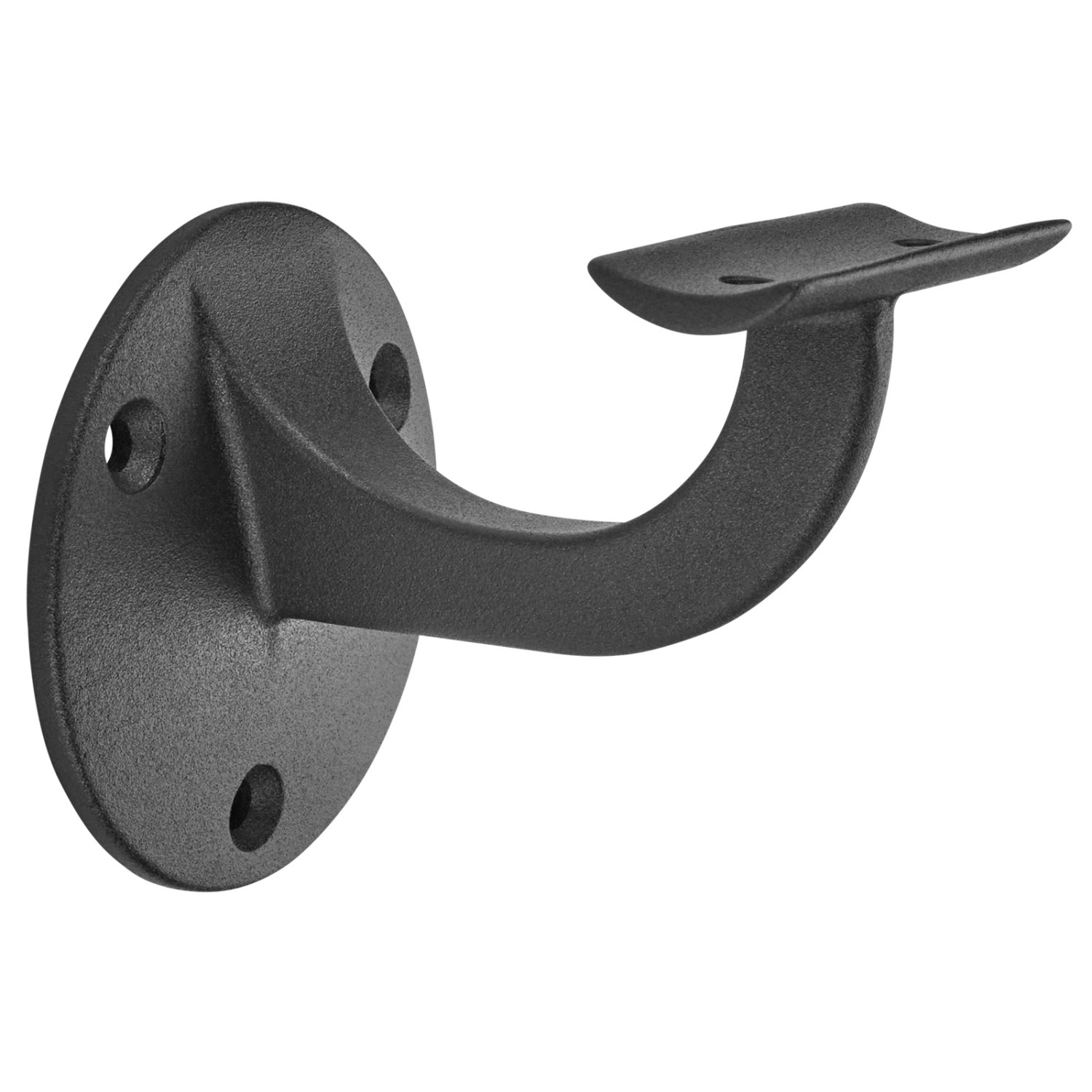 SOTECH Handlaufhalter COMPACT Schwarz Höhe 68 mm Ausladung 65 mm für Handläufe mit Ø 45 mm_2