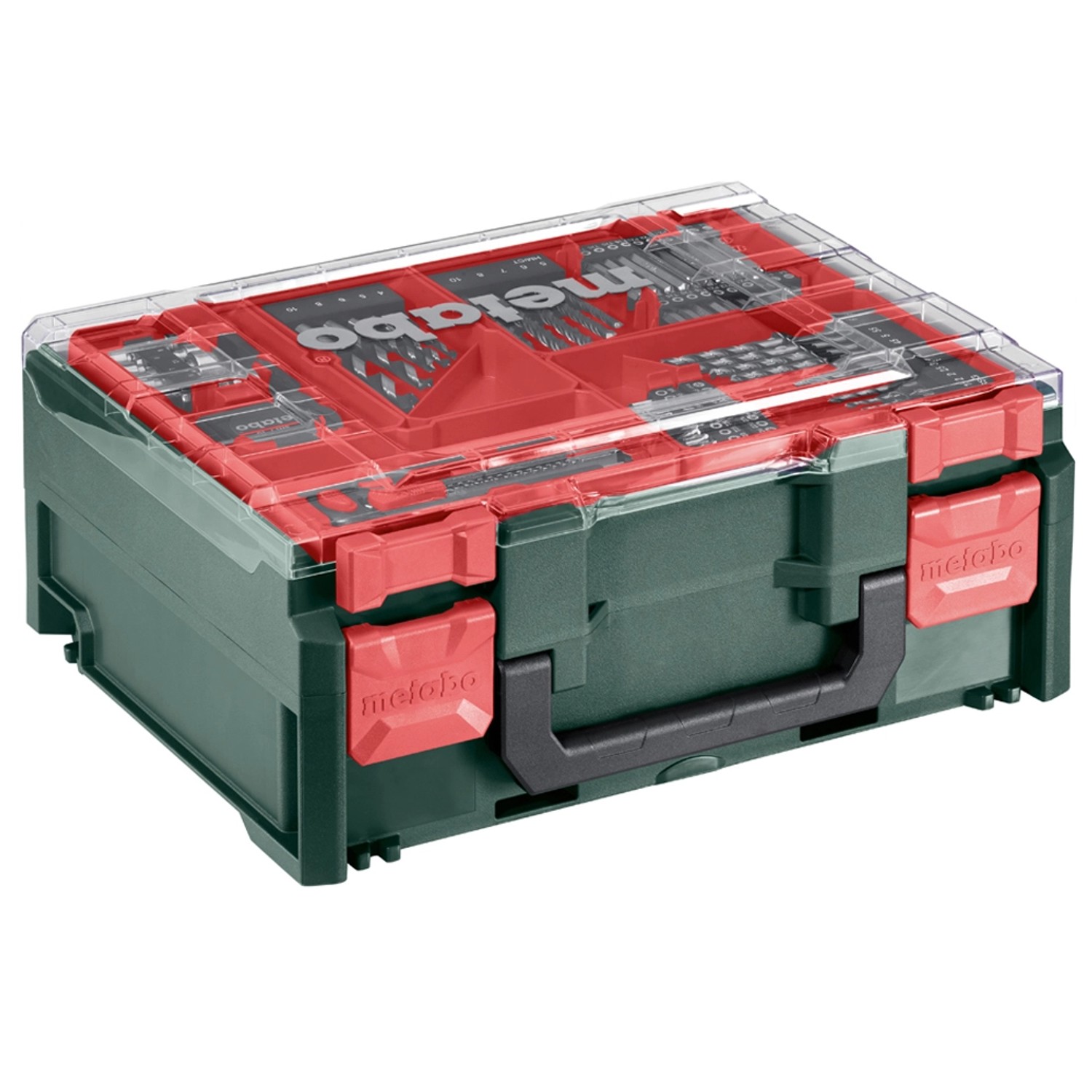 Metabo Akku-Schlagbohrmaschine SB 18 L Set Mobile Werkstatt (78-tlg.) im Koffer.