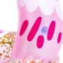 Detailaufnahme: Glitzernder Bestway Schwimmring mit Tierkopf (zufällige Motivauswahl).