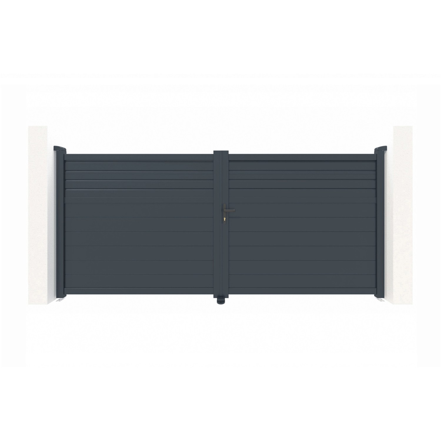 Casanoov Flügeltor Elektrisch Carpatia 350x160cm & Drehtorantrieb Bunker B5 günstig online kaufen