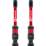 Einhell Impact Bit-Set, 2-teilig, T15, 60 mm, für Schraubendreher und Akkuschrauber.