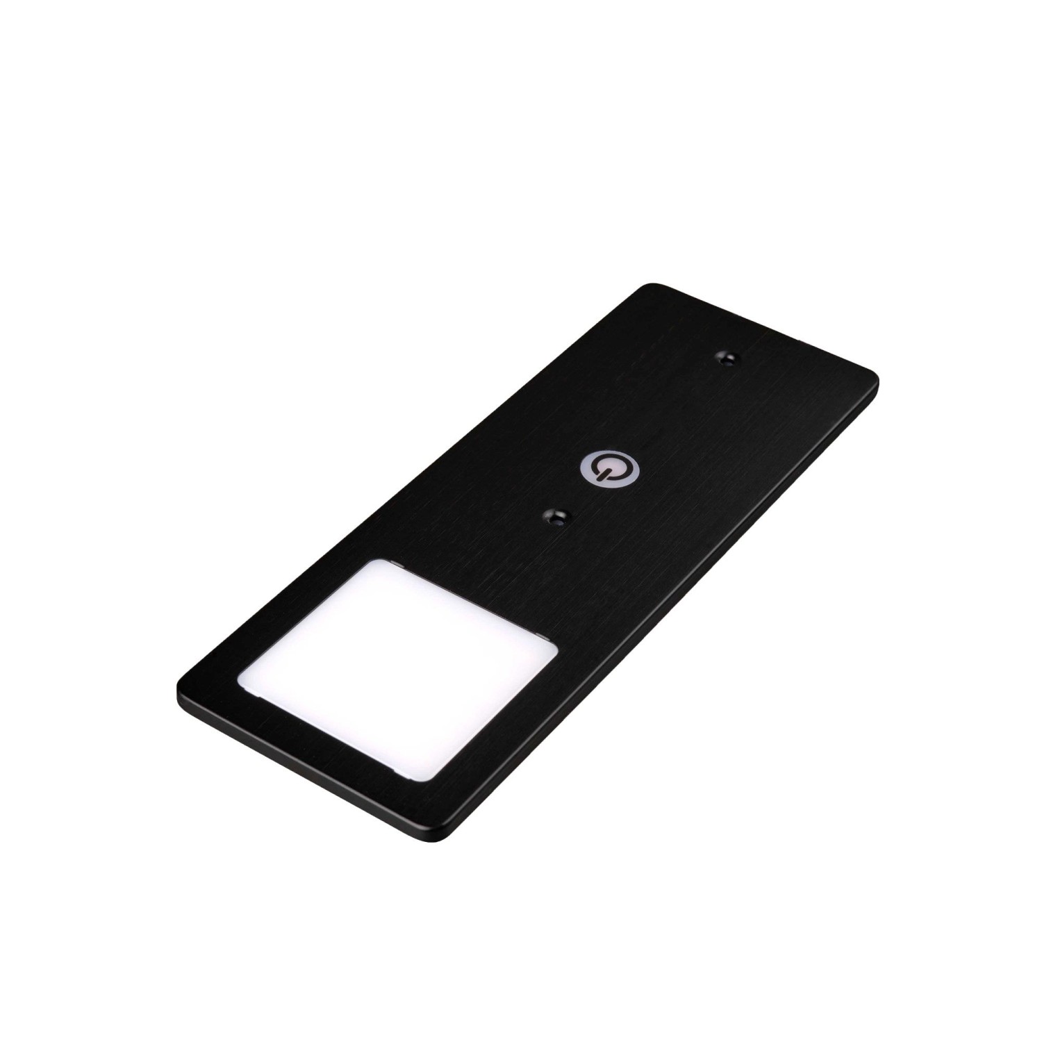 kalb LED Unterbauleuchten Schwarz 5W Sehr Flache Küchenleuchte Touchdimmfunktion 1er Set Warmweiß
