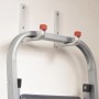 Wandhaken U-Profil aus Aluminium mit Gummikappen zur Wandmontage.