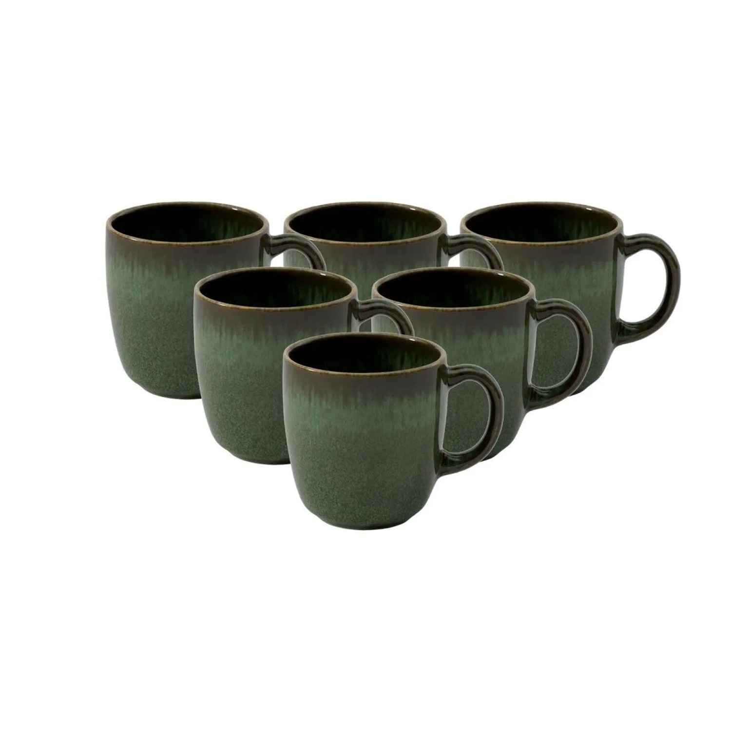 like. by Villeroy & Boch Lave Kaffeetassen 190 ml 6er Set Vert