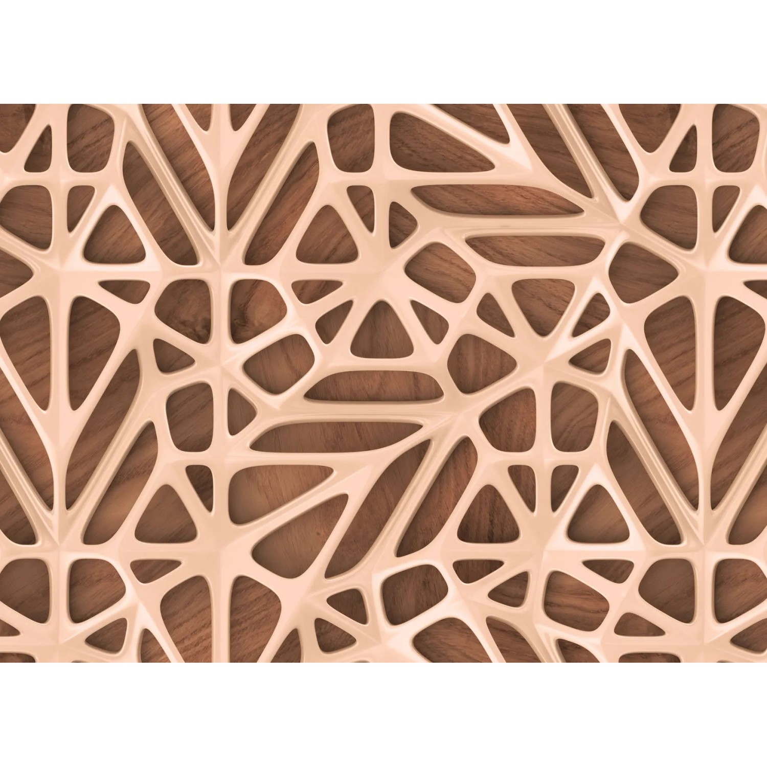 living walls Fototapete Designwalls Organic Surface 2, glatt, (5 St)