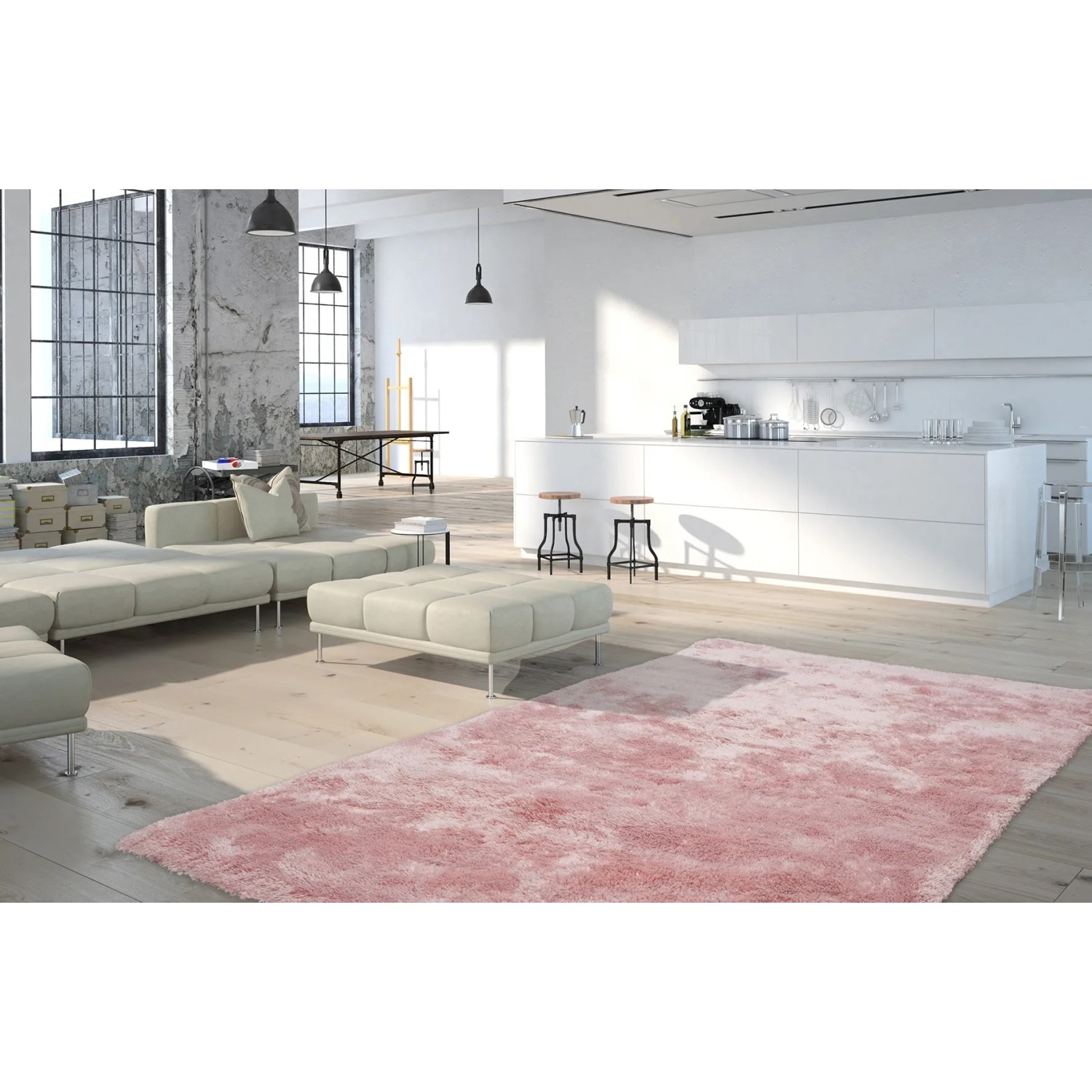 Teppich Aveiro 660 Pink 160 cm x 230 cm