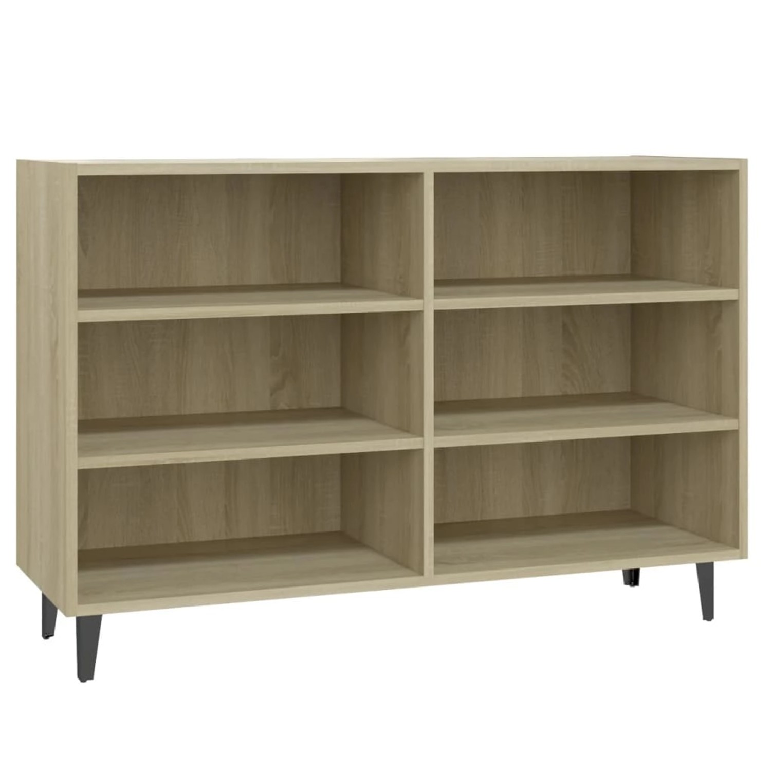 vidaXL Sideboard Sonoma-Eiche 103,5x35x70 cm Holzwerkstoff 806043