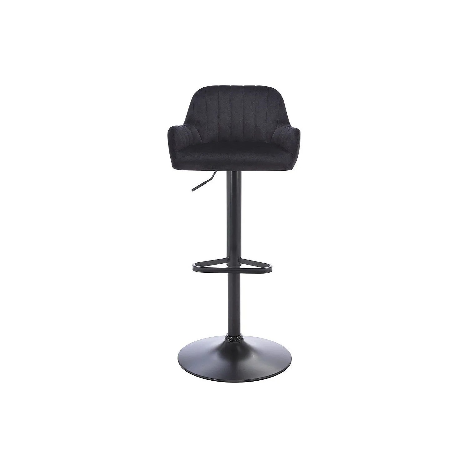 Vente-unique Barhocker Eleana Schwarz 47 cm