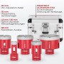 PROREGAL Diamant Bohrkronen Set mit 5 Aufsätzen (20-68mm) im Koffer für Fliesen, Glas und Feinsteinzeug.