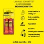 Uhu Plus Sofortfest 2-K-Epoxidkleber, transparente Doppelkammerkartusche mit Eigenschaften.