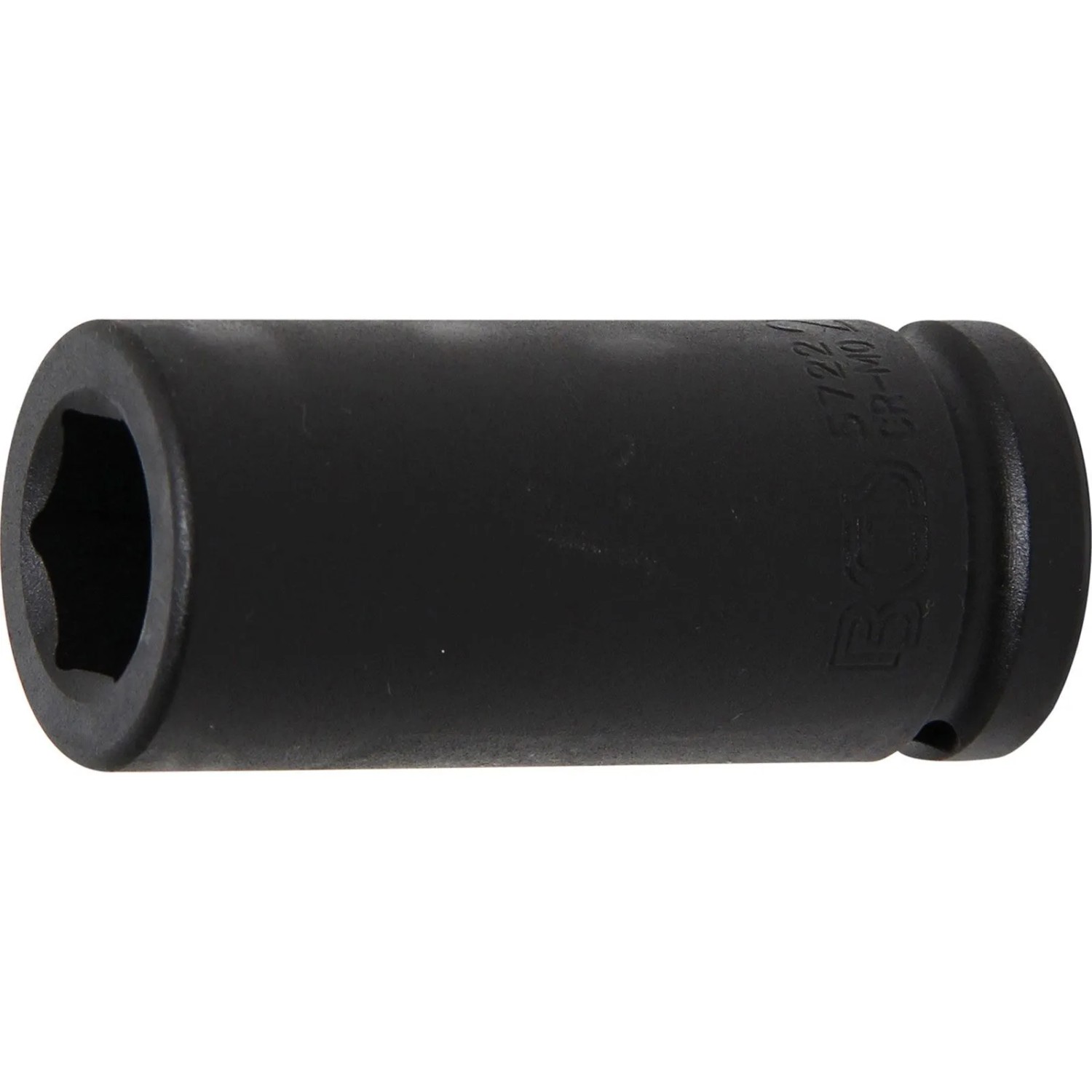 BGS Kraft Steckschlüssel Einsatz Sechskant Tief Antrieb Innenvierkant 20 Mm  3 4 Zoll  SW 22 Mm 5722