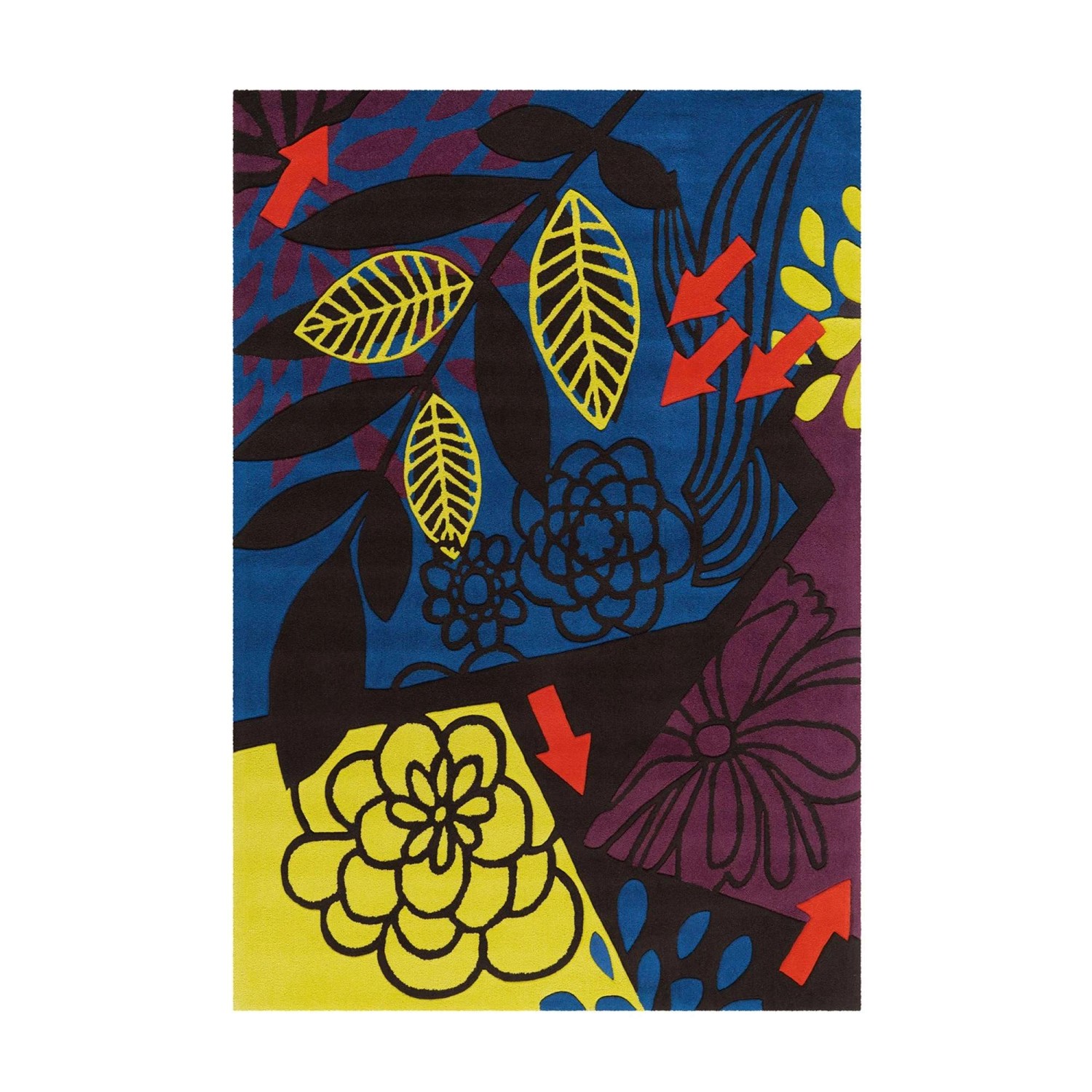 MeGusta Kurzflor Teppich Modern Multi 120x180 cm Dolores günstig online kaufen