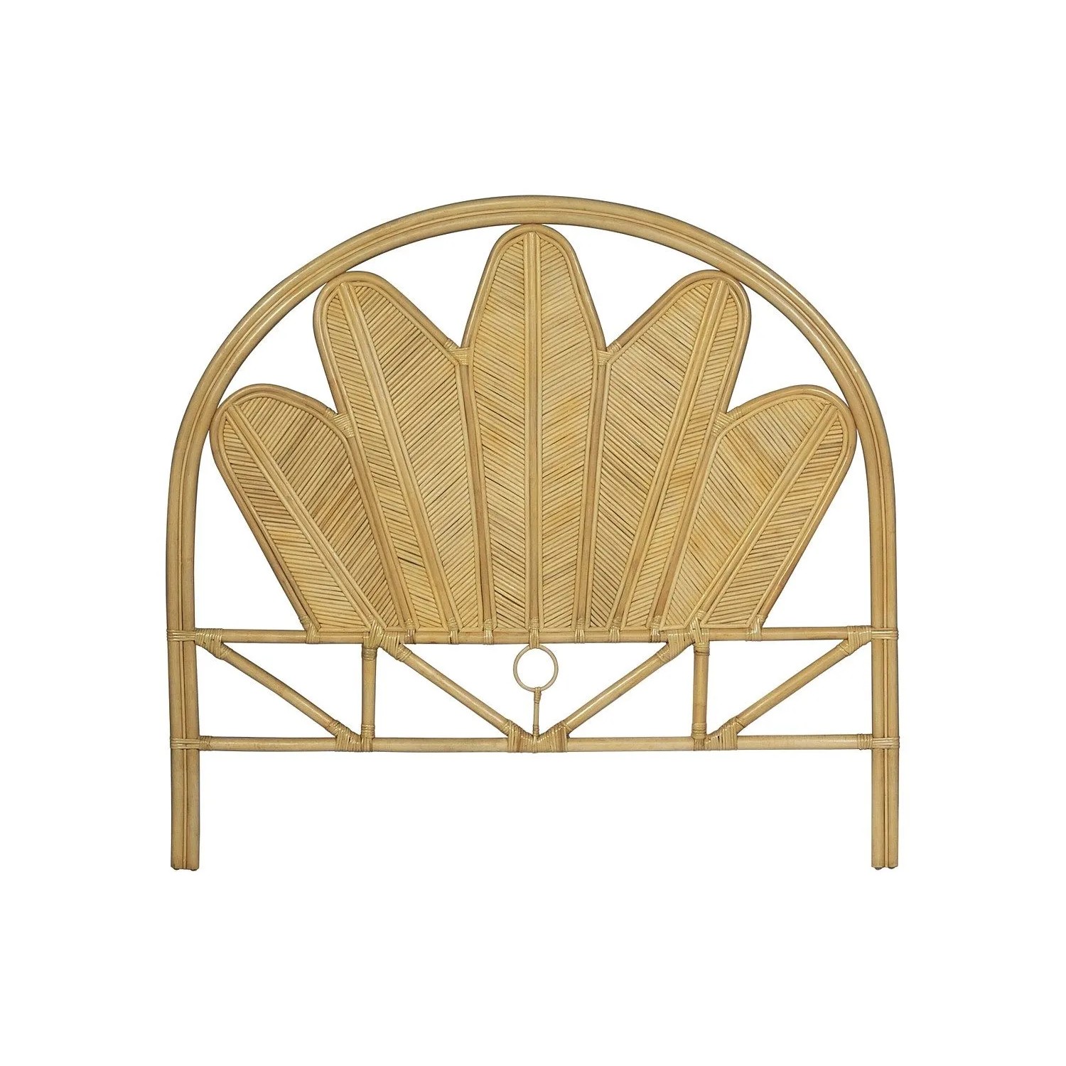 Vente-unique Bettkopfteil Chelina Naturfarben Hell 145 cm