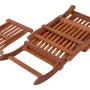 DELUKE Deckchair NINA Verstellbar Natur Eukalyptus Liegestuhl Gartenstuhl Sonnenliege_4