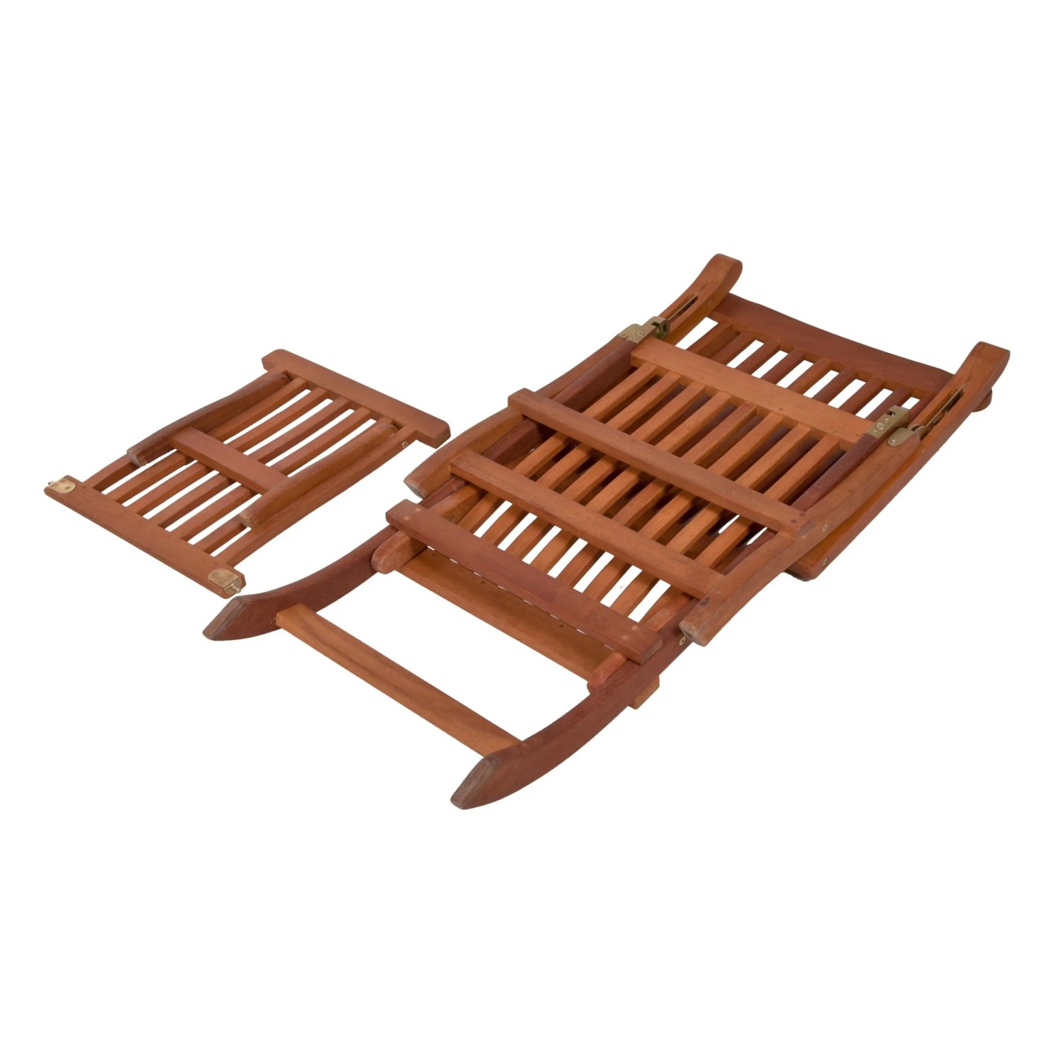 DELUKE Deckchair NINA Verstellbar Natur Eukalyptus Liegestuhl Gartenstuhl Sonnenliege_4
