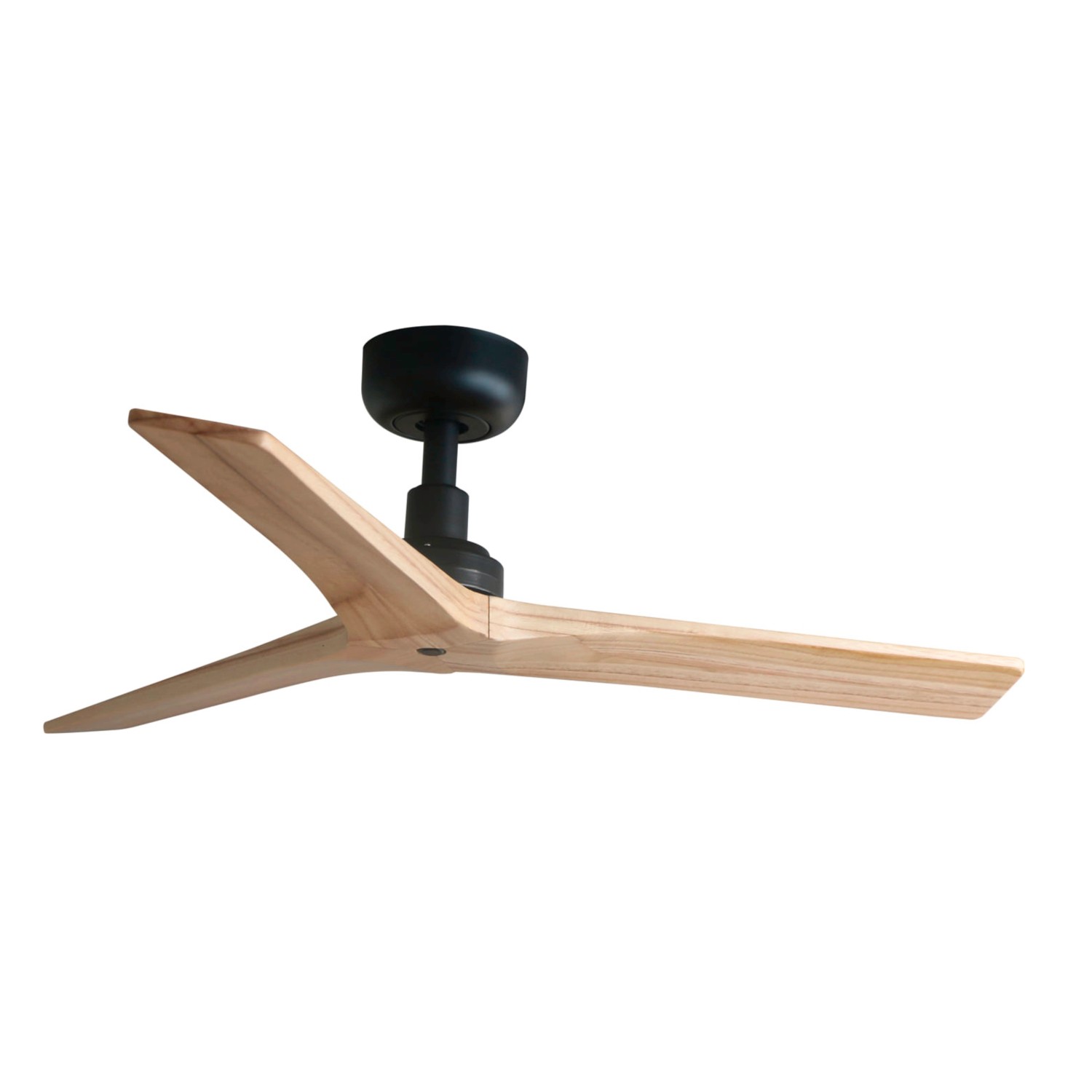 FARO Energiespar Deckenventilator mit Fernbedienung Klim S Schwarz-Eiche 92 günstig online kaufen