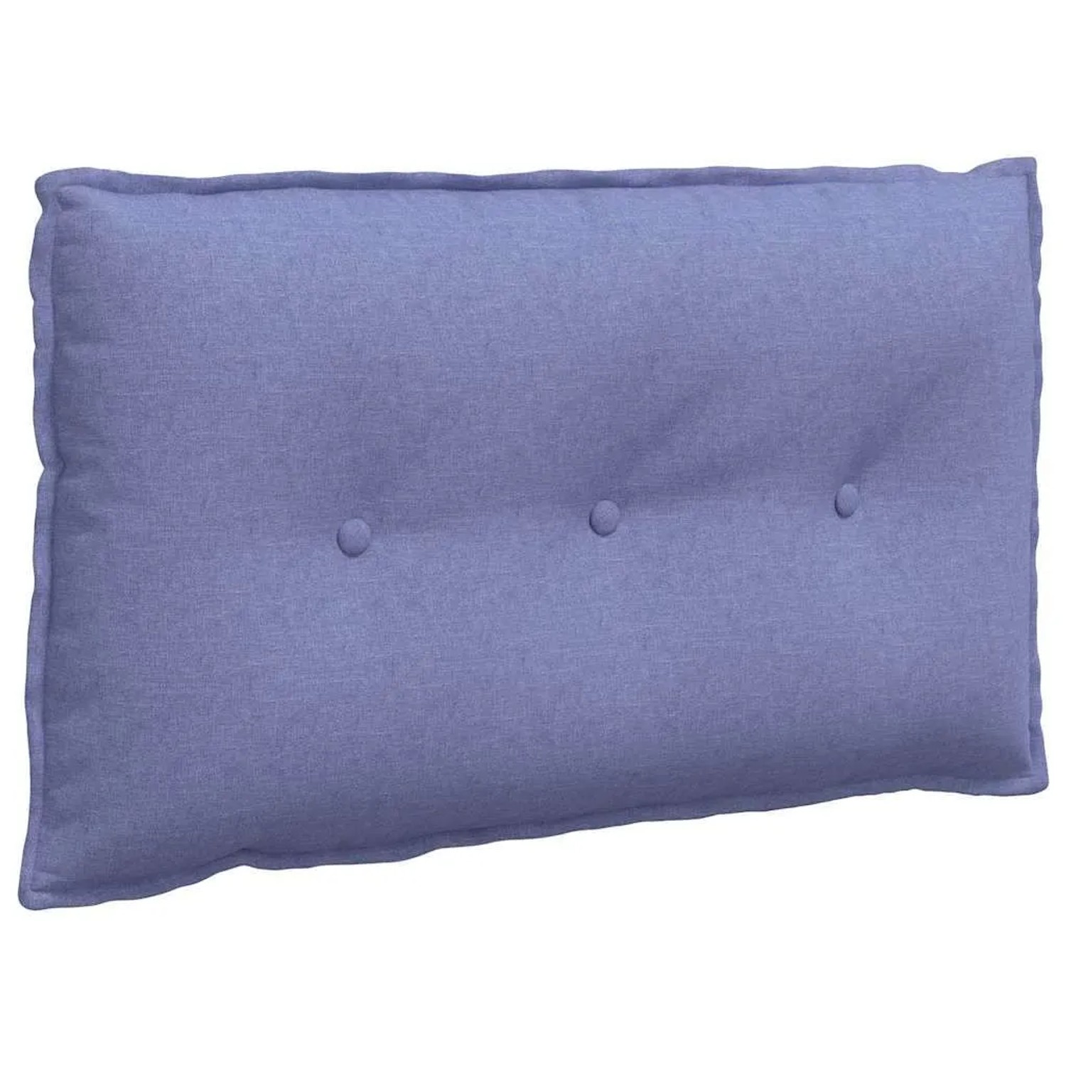 vidaXL Rückenkissen Jeans Blau 80 x 19 x 50 cm Stoff 42014715