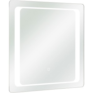 Pelipal LED-Spiegel Quickset 357, 70x70 cm, mit umlaufender LED-Beleuchtung und Touch-Sensor.