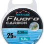 Westline Angelschnur Fluorocarbon, 0,30 mm, 25 m Rolle für Angeln.