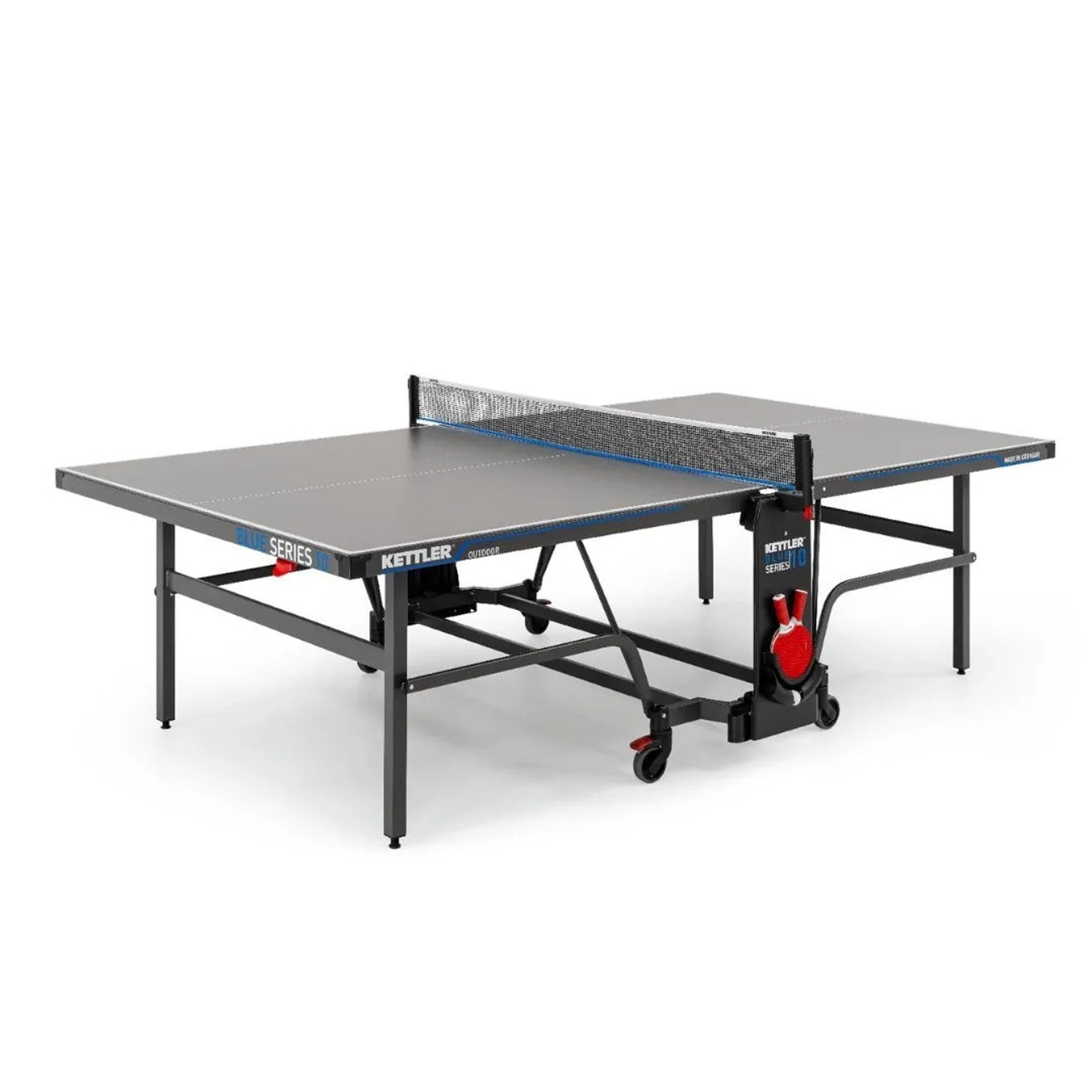 Kettler Profi Tischtennis-Platte K10 Outdoor Tisch mit Netz Klappbar Wetter günstig online kaufen