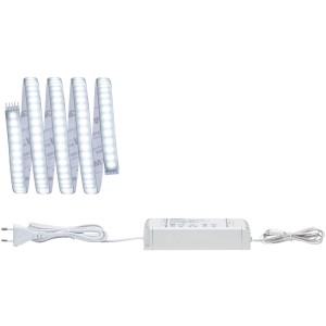 Paulmann MaxLED 1000 Basis-Set, 1,5m LED-Streifen mit Trafo und Stecker, weiß.