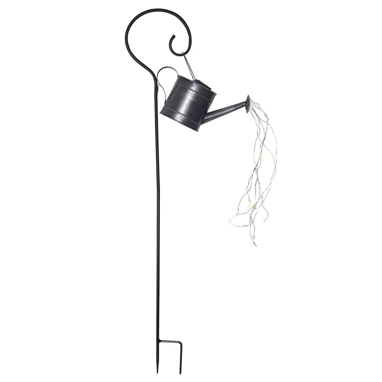 Marelida LED Solar Gießkanne Gartendeko Deko-Kanne Für Garten Terrasse Gartenstecker