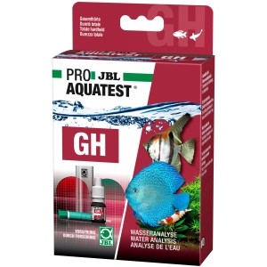 JBL ProAquaTest GH Gesamthärte Wassertest für Aquarien zur Bestimmung der Wasserqualität.