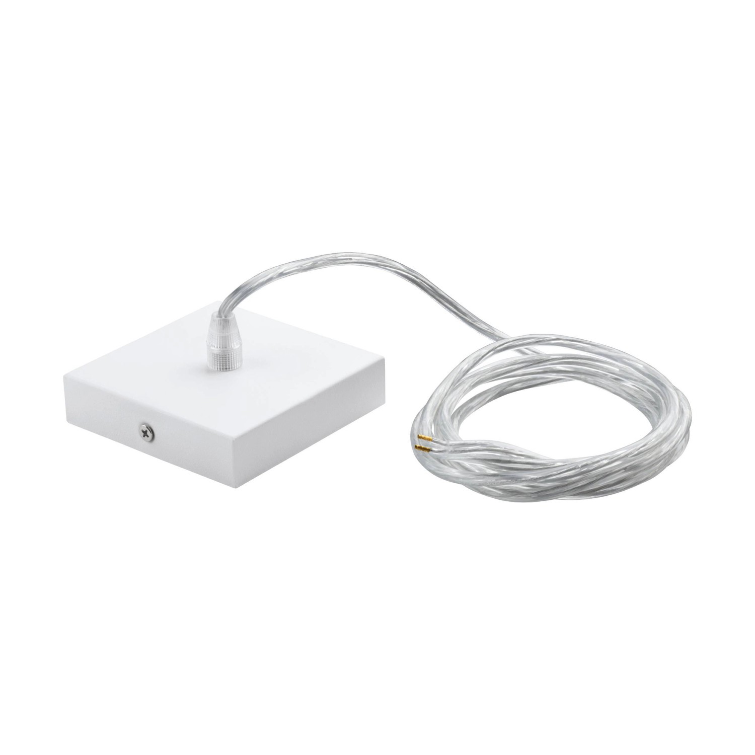EGLO Baldachin  SALOBRENA 1 Zubehör Weiß transp. Kabel L 2000mm günstig online kaufen