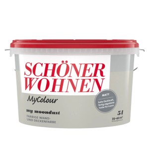 Eimer Schöner Wohnen Wandfarbe My Colour My Moondust, matt, 5 Liter.