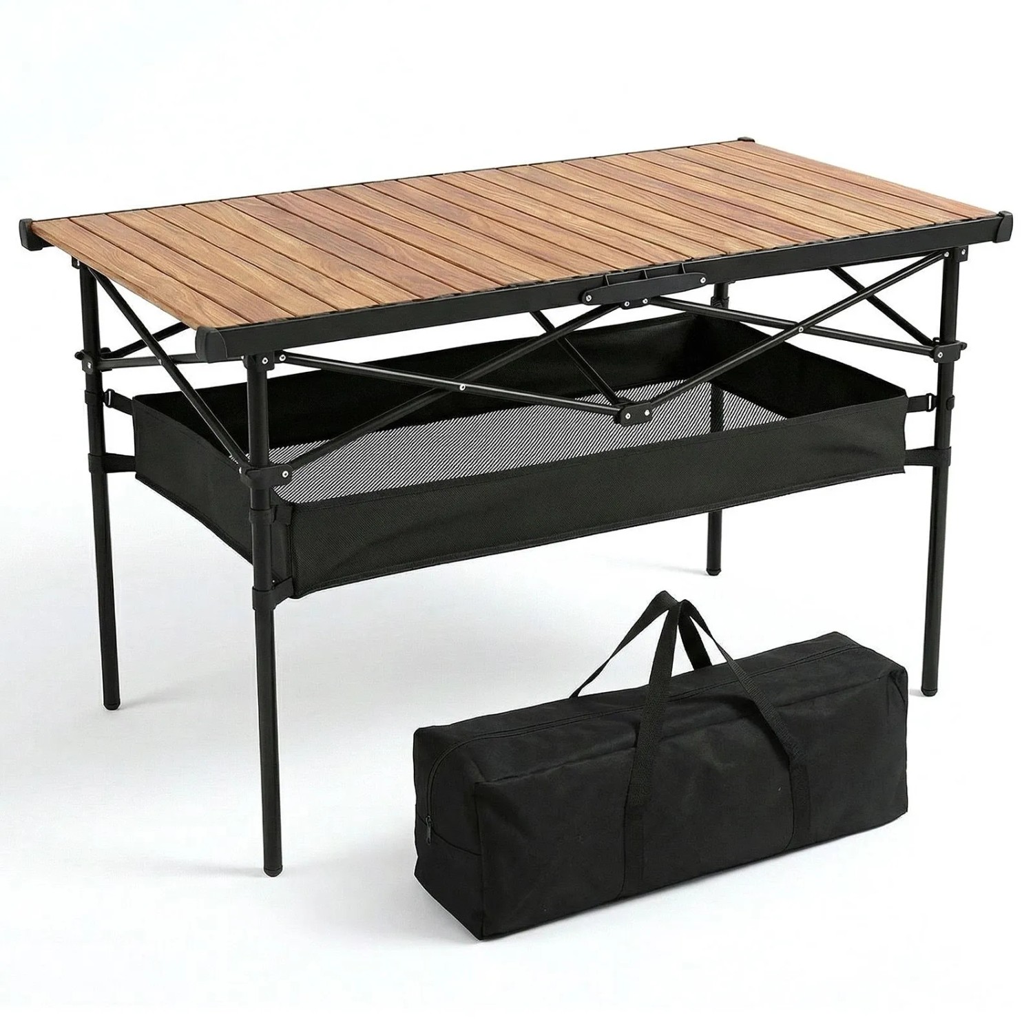 Sekey Campingtisch Faltbar Gartentisch aus Aluminium 120 x 60 x 69 cm