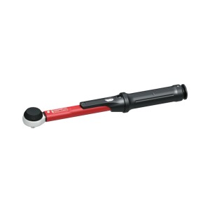 Gedore Drehmomentschlüssel R48900025, 5-25 Nm, mit rotem Griff und schwarzem Handgriff.