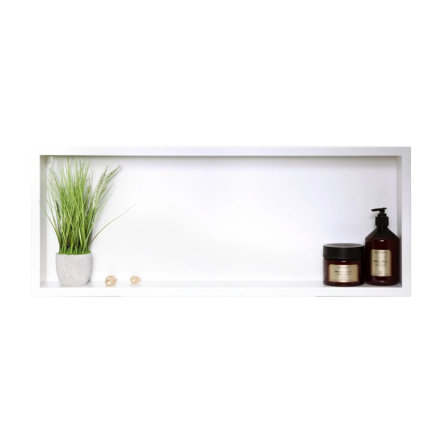 KOLMAN Wandnische 30 x 90 x 7 cm Weiß