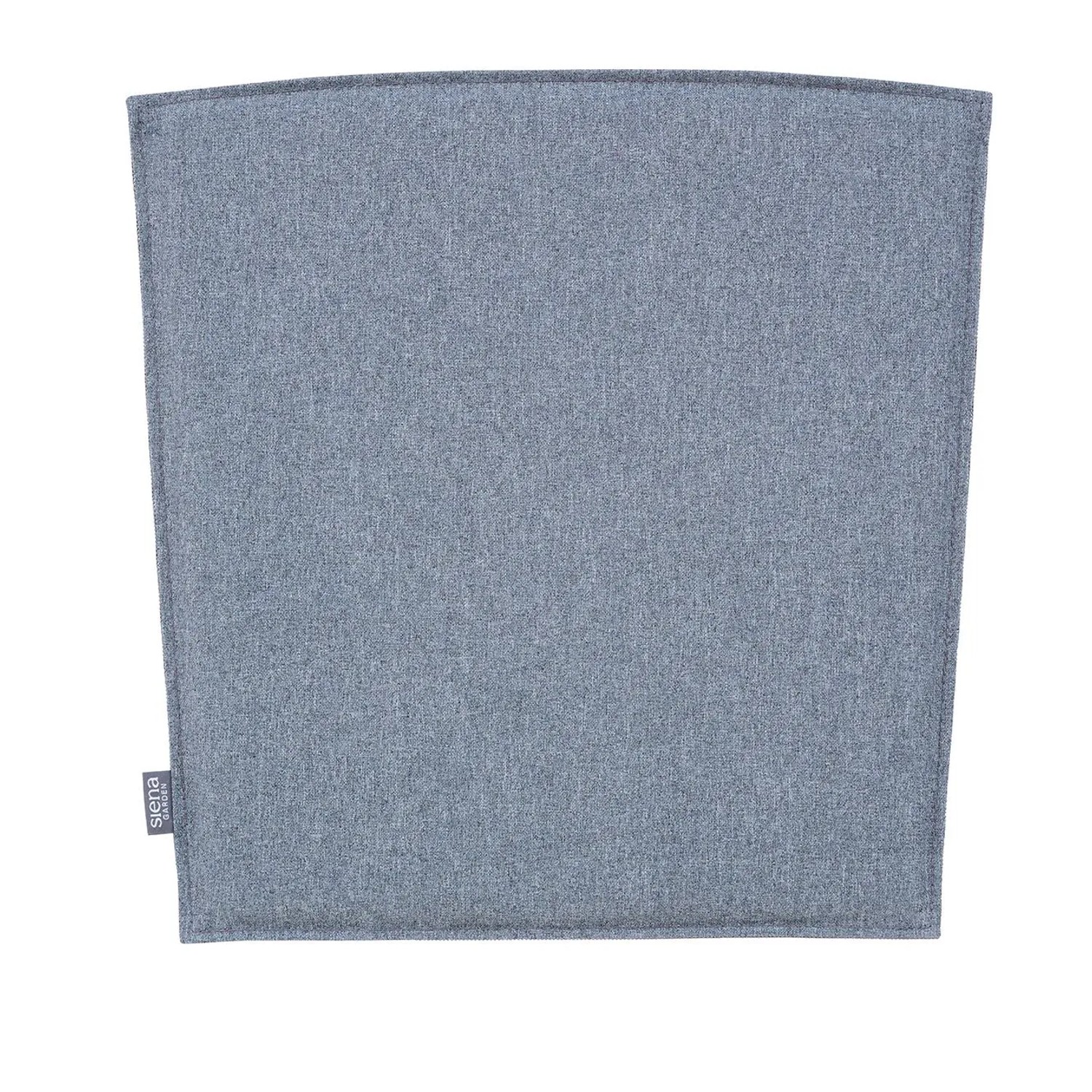 Siena Garden Sitzkissen Universal 37/43 cm x 44 cm x 1,5 cm Stein Grau