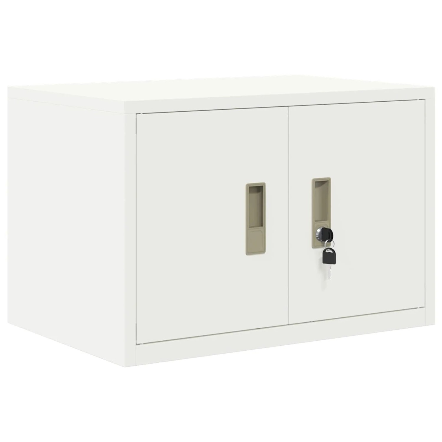 vidaXL Aufbewahrungsschrank Weiß 60 x 40 x 40 cm Stahl 891717