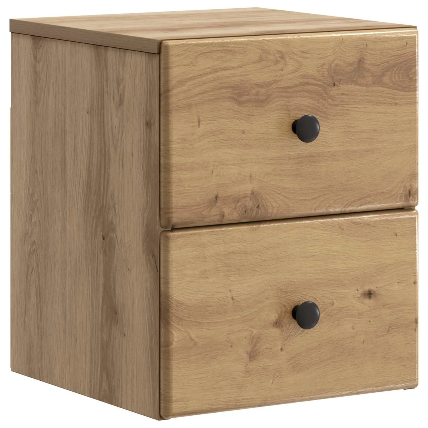 vidaXL Wandmontierter Nachttisch Artisan-Eiche 34,5 x 33 x 40 cm 899163